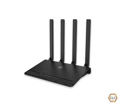 ROUTER GLC ALPHAAC4 AC1200 4X5DBI ANTENAS FIJAS 10/100/1000  1WAN, 4 LAN 1 PUERTO USB