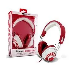 AURICULAR CANYON TIPO VINCHA CNL-HP04J WHITE/RED