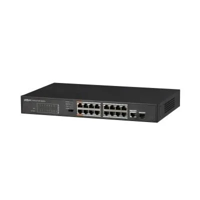 SWITCH DAHUA PFS3117-16ET-135 16P POE 10/100 NO ADMINISTRABLE