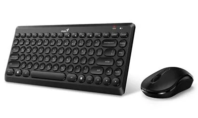 KIT MOUSE+TECLADO INALAMBRICO GENIUS Q8000 LUXEMATE