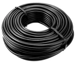 CABLE ELECTRICO TREFILCON TPR 2X1MM X30M NEGRO